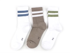 Name It fungi/bright white socks (3-pack)